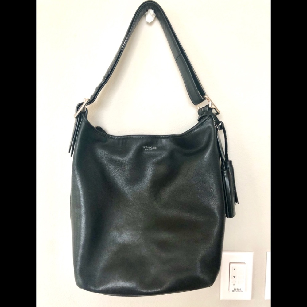 Coach Legacy Duffle Leather Shoulder Bag